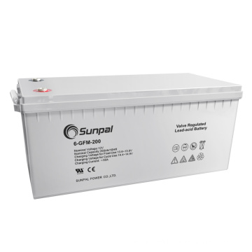 Sunpal Battery Deep Cycle Gel 12V 200Ah Solar System  For Panasonic 12 V 200Ah Battery Best Price